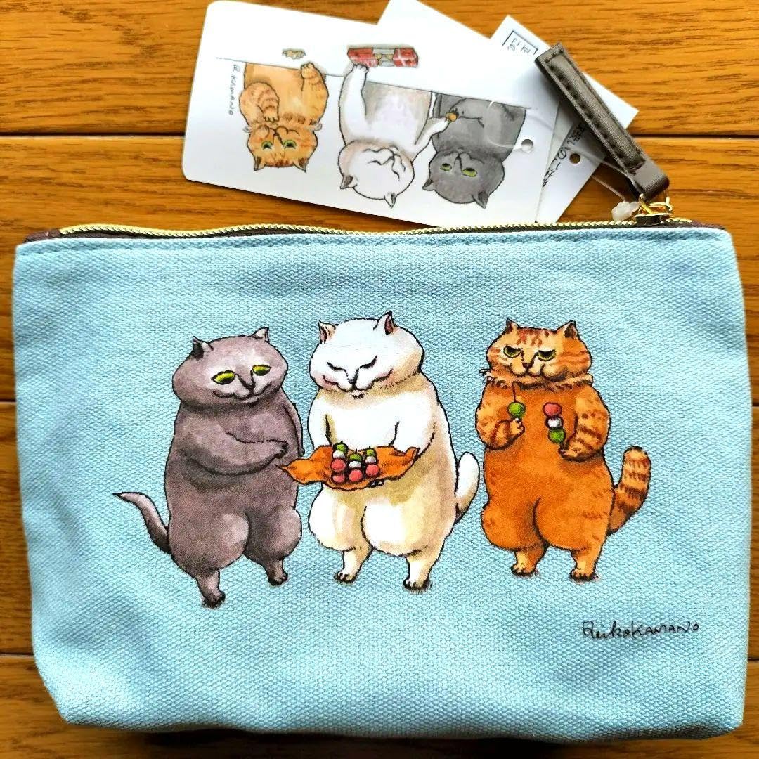 中が見える クリアポーチ 小分けポーチ ❣️新柄❣️ブサカワおめかし猫ちゃん 中が見える クリアポーチ 小分けポーチ ❣️新柄❣️ブサカワ